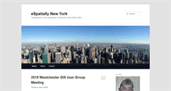 Desktop Screenshot of espatiallynewyork.com